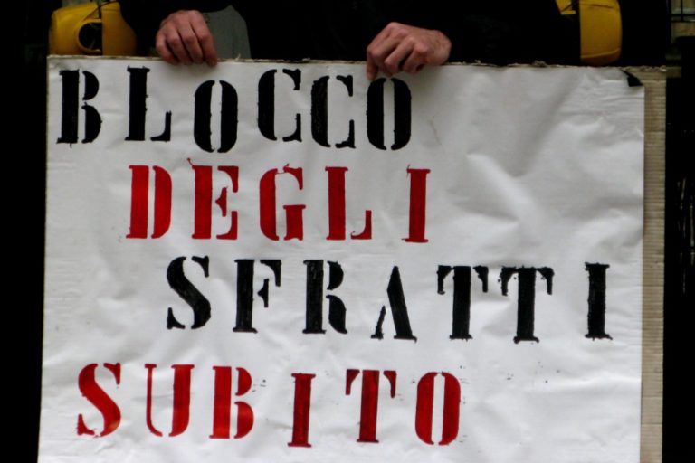Emergenza sfratti, oltre 4000 famiglie a rischio