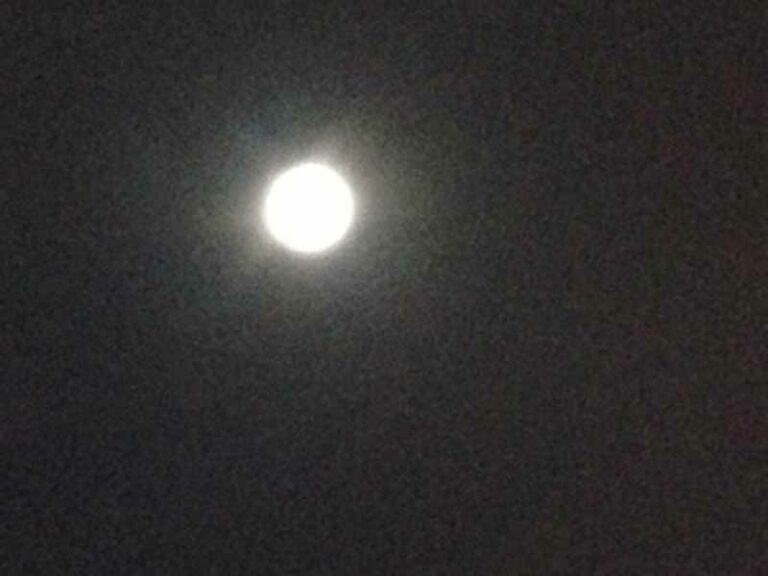 La super luna a Firenze