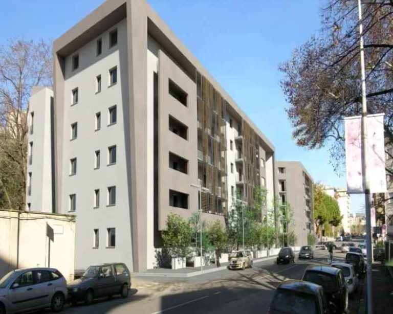 Novoli: i vecchi condomini vanno giù e arrivano le eco-case di legno
