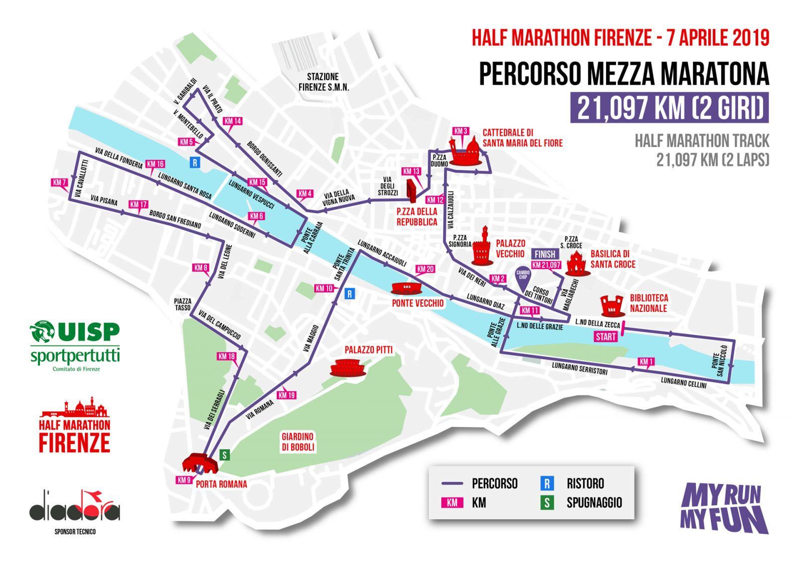 Strade chiuse per la mezza maratona di Firenze Il Reporter