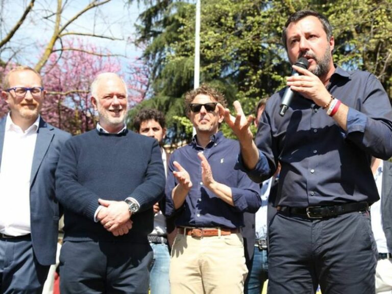 Salvini a Firenze: “Con Bocci, diamo la possibilità di cambiare”