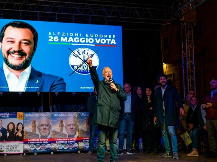 La chiusura della campagna elettorale di Ubaldo Bocci