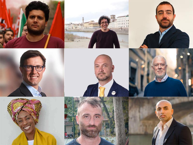 Intervista ai 9 candidati alle elezioni di Firenze