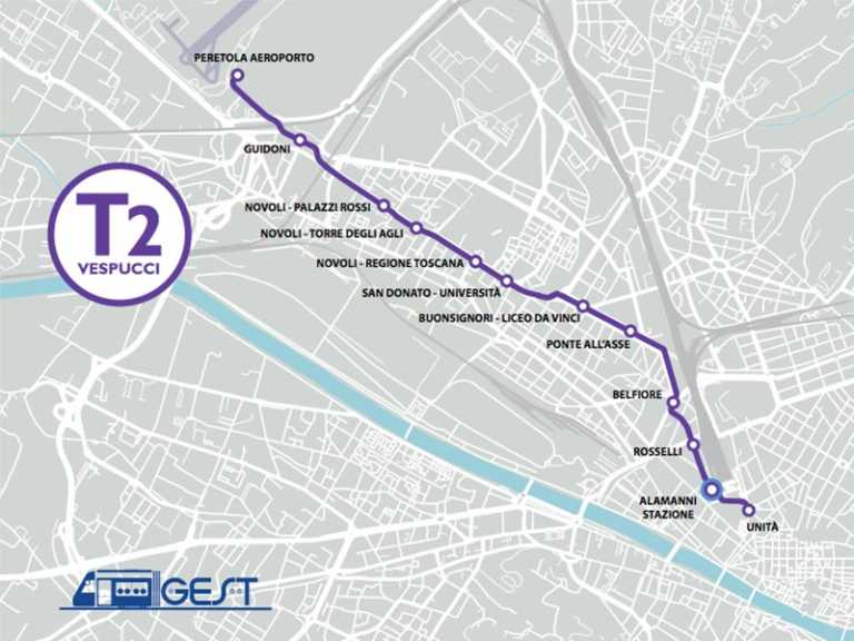 Tramvia Firenze: Orari, Fermate, Mappa Linea Per Linea