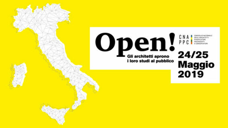 Open! Studi aperti 2019 e installazioni nelle piazze: l’architettura si apre alla città