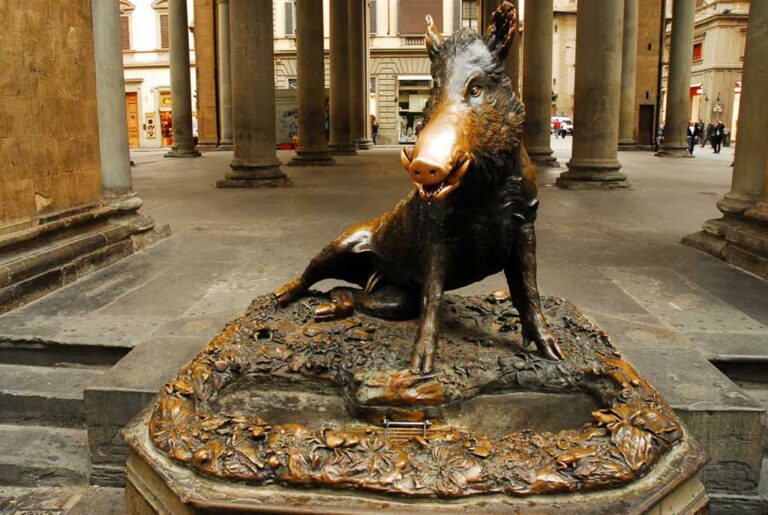 Il Porcellino portafortuna di Firenze