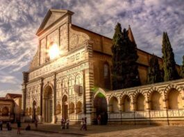 Santa Maria Novella Card fiorentino musei Firenze