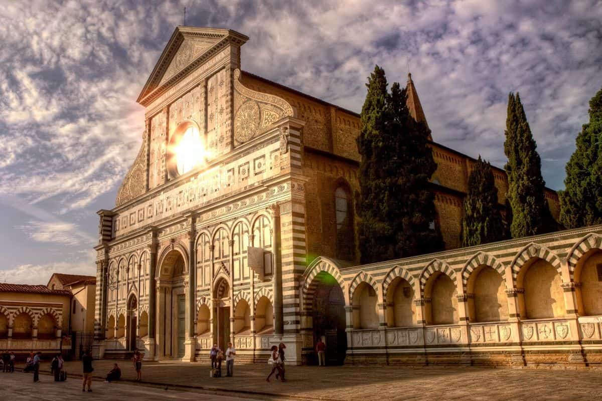 Santa Maria Novella Card fiorentino musei Firenze