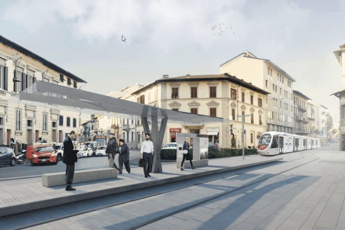 Tramvia linea 3 porgetto Gavinana Giannotti