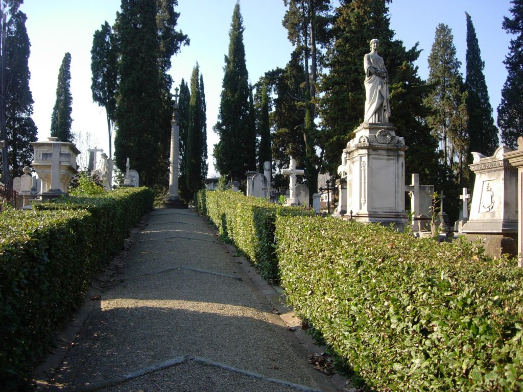 cimitero degli inglesi Firenze piazzale Donatello