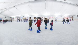 Firenze Winter Park pista pattinaggio ghiaccio