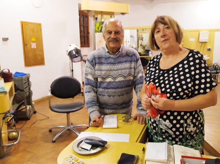 Il parrucchiere “Egidio e Rossana” chiude