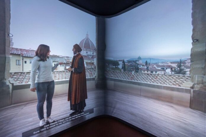Museo Innocenti Firenze video camera immersiva