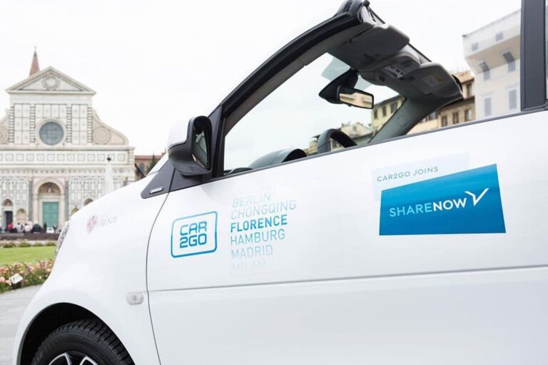 Share Now (Car2go): “Firenze addio”. Perché cessa il servizio?