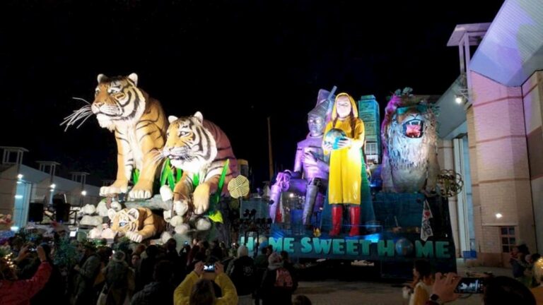 La classifica dei carri vincitori del carnevale di Viareggio 2020