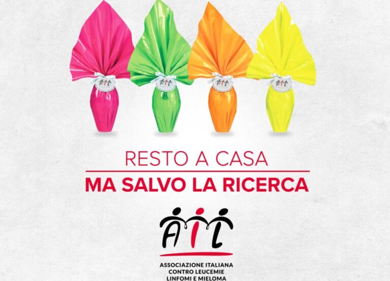 Uova di Pasqua Ail, per il 2020 la consegna è a domicilio