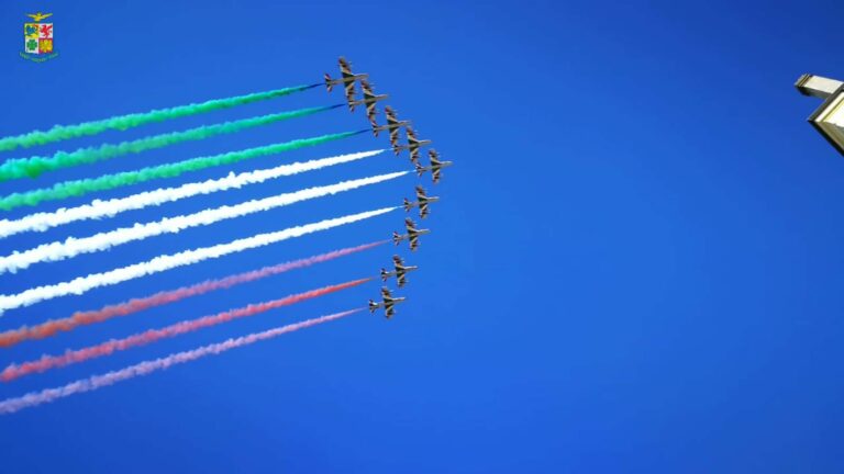 Frecce tricolori: il 2 giugno 2020 la fine del tour in diretta tv