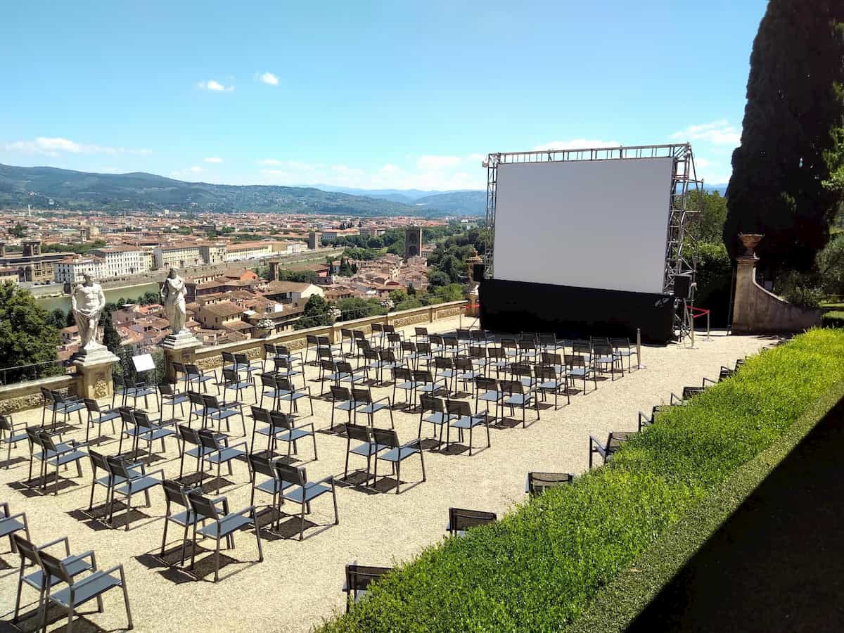 Cinema Villa Bardini Firenze 2020 programmazione arena estiva agosto 2020
