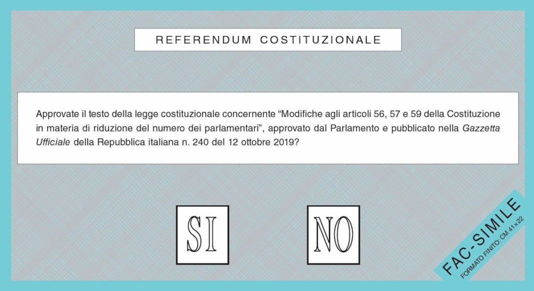 Referendum 2020, Il Testo Integrale Della Legge Di Riforma Costituzionale