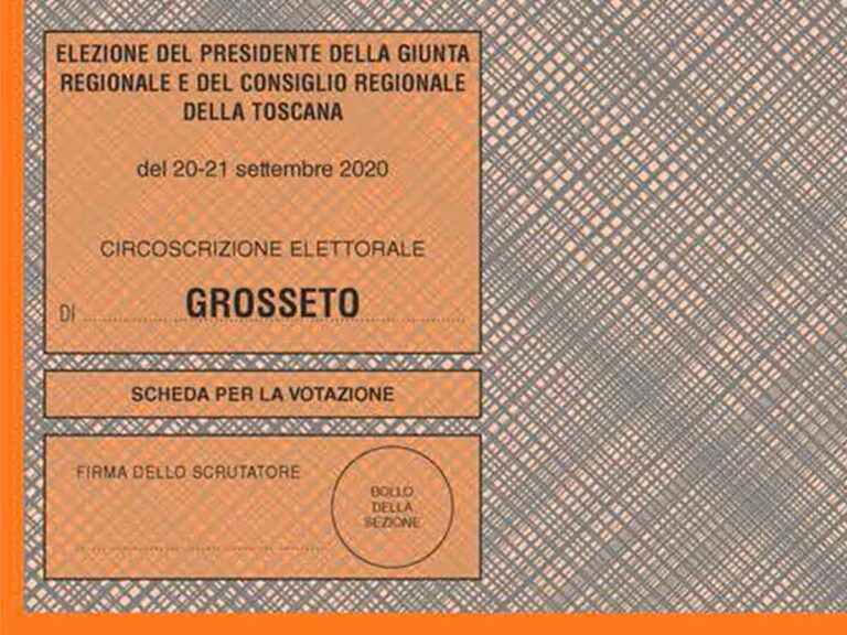 Elezioni Toscana, eletti e preferenze ai candidati di Grosseto