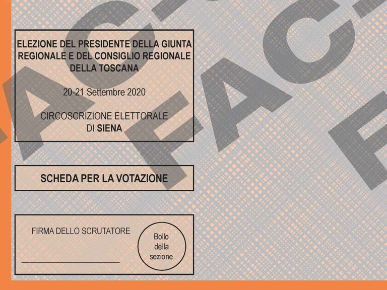 Elezioni Toscana, eletti e preferenze ai candidati di Siena