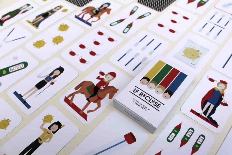 Le carte da gioco del Covid, l’idea di 4 amiche “positive”