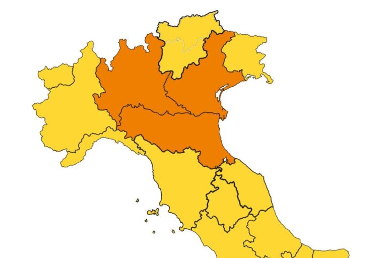 Weekend in zona arancione: le regioni a rischio
