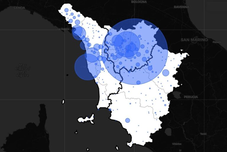 Covid in Toscana, calano contagi e tamponi: i dati del 4 gennaio