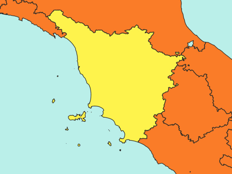 La Toscana non cambia colore e resta in zona gialla: fino a quando