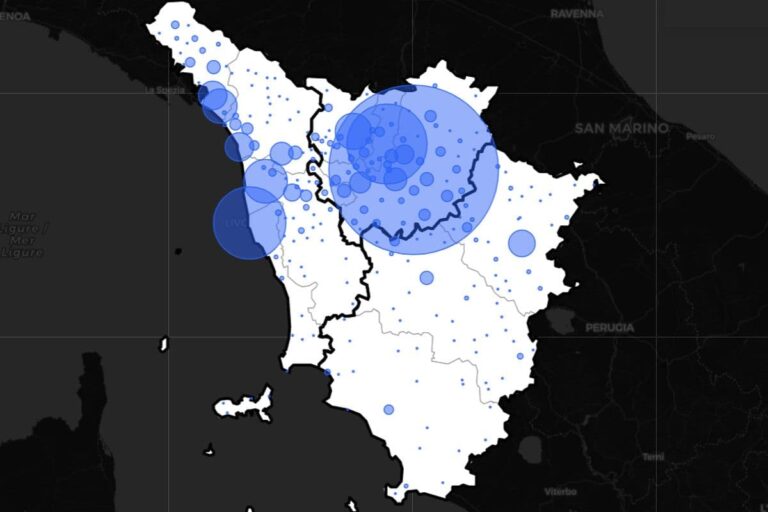 Toscana a rischio zona rossa dal 29 marzo: quando sarà deciso il cambio di colore
