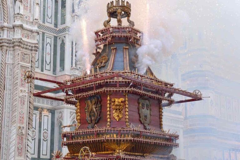 Scoppio del carro: a Firenze il 25 marzo visite al Brindellone