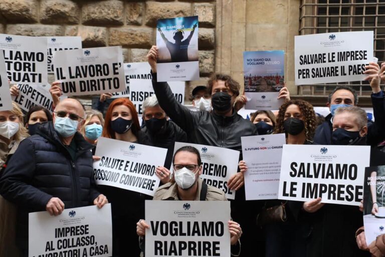 Commercianti: “In Toscana riapriamo il 1° maggio”