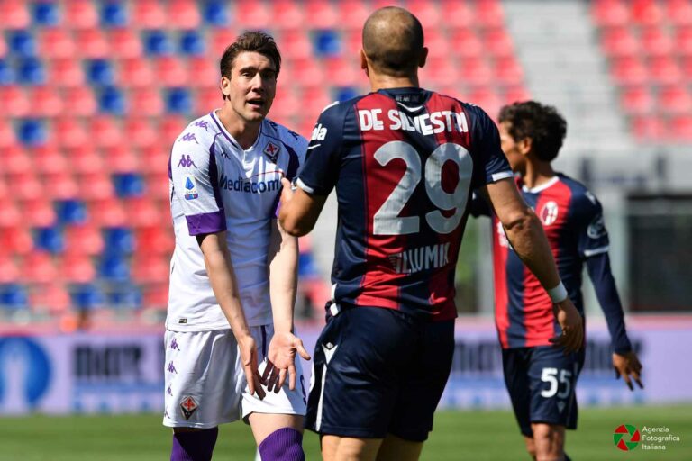 Fiorentina gelata a Bologna. Solo un pari al Dall’Ara. Le foto della partita
