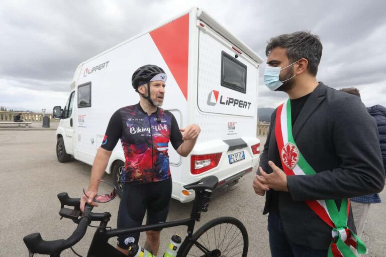 Da Firenze a Belgrado, in bicicletta per i bambini della Serbia