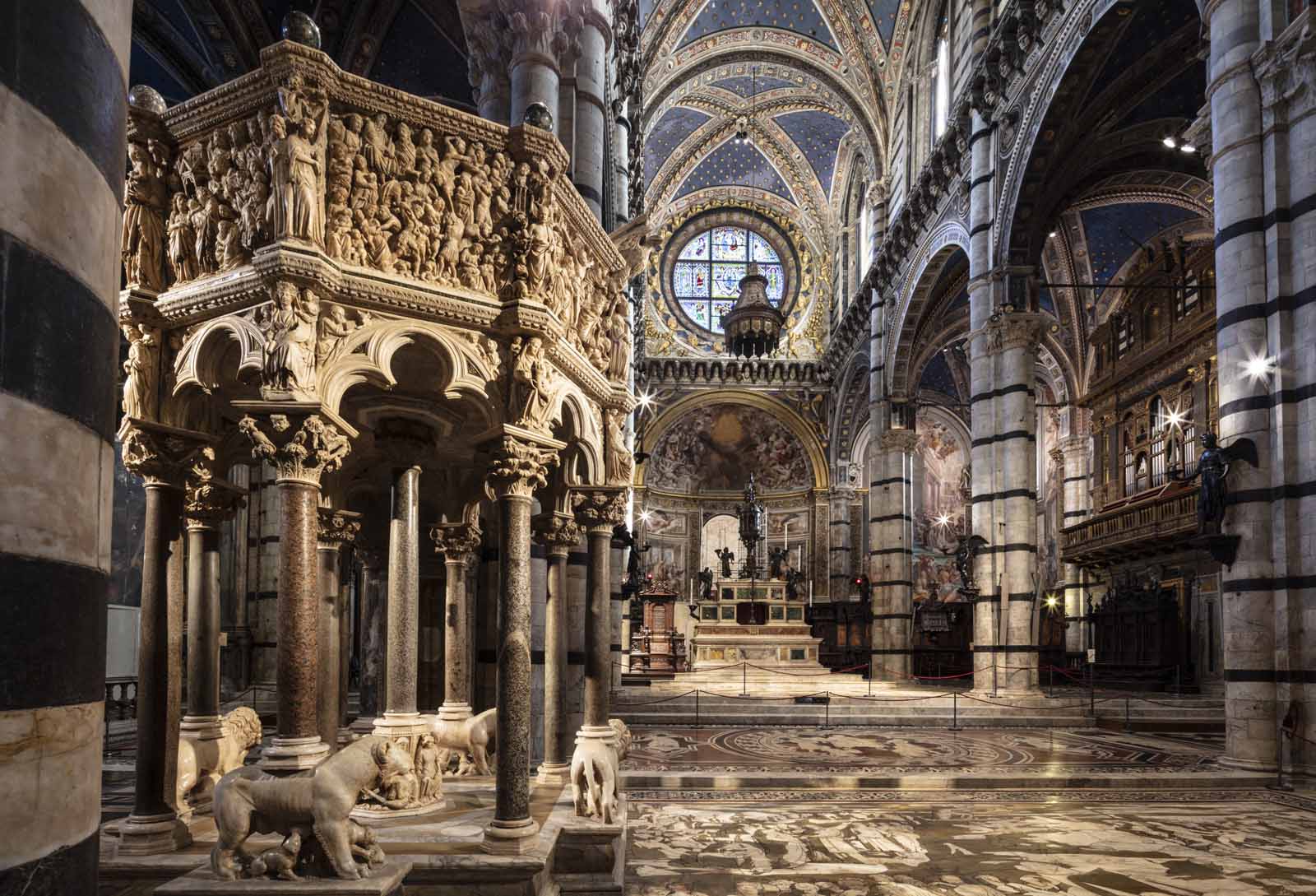 Cattedrale Siena interno