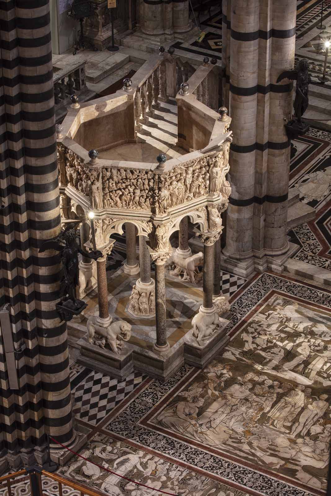 Pulpito Duomo Siena