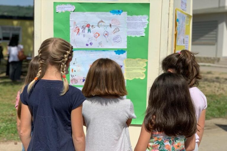 Tamponi, bambini e fantasia, la mostra a Bagno a Ripoli