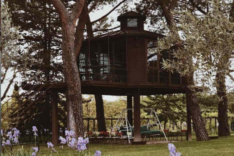 Casa sull’albero in Toscana, dove dormire con i bambini