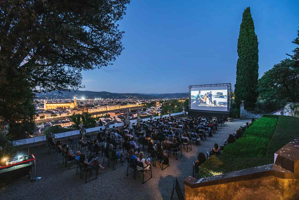 arene estive 2022 Firenze cinema all'aperto Villa Bardini