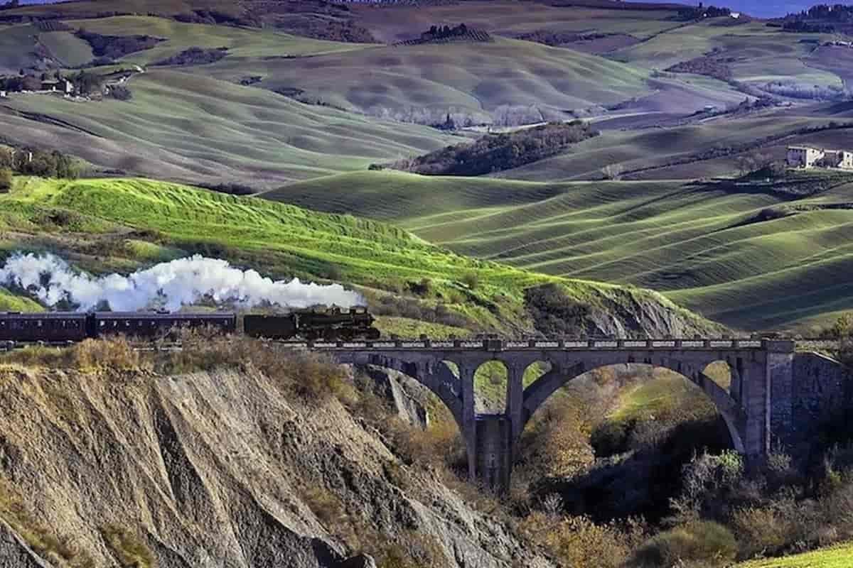 Treni storici toscana treno natura vapore siena calendario 2021