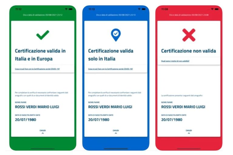 App per leggere il green pass: come fare la verifica del QR code e vedere se è valido