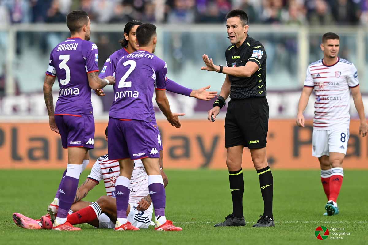 Fiorentina Cagliari 3 - 0