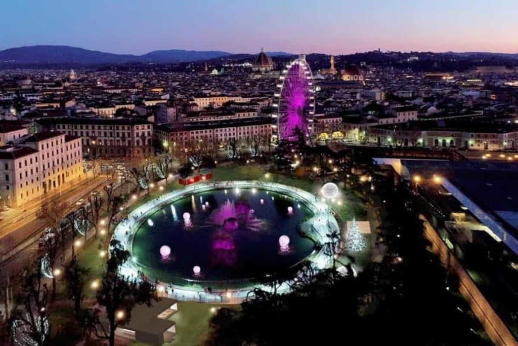 Ruota Panoramica Firenze E Pista Pattinaggio Ghiaccio Orari E Prezzi