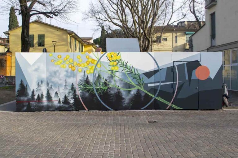 Erbario Figurato, il nuovo murales di Fabio Petani a Firenze