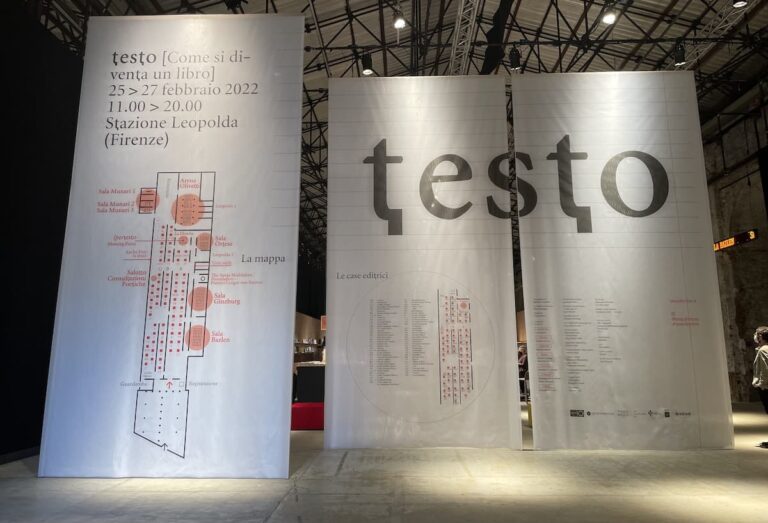 Viaggio dentro TESTO 2022, il salone fiorentino dell’editoria