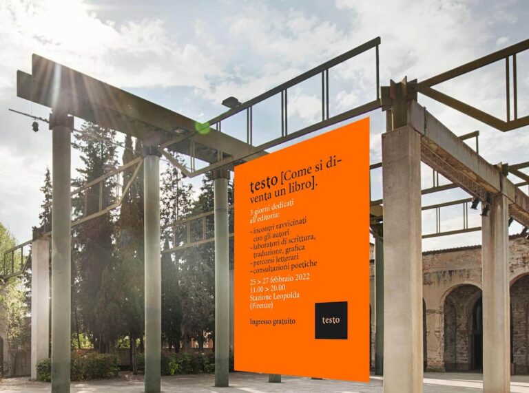 TESTO 2022, la fiera del libro debutta a Firenze