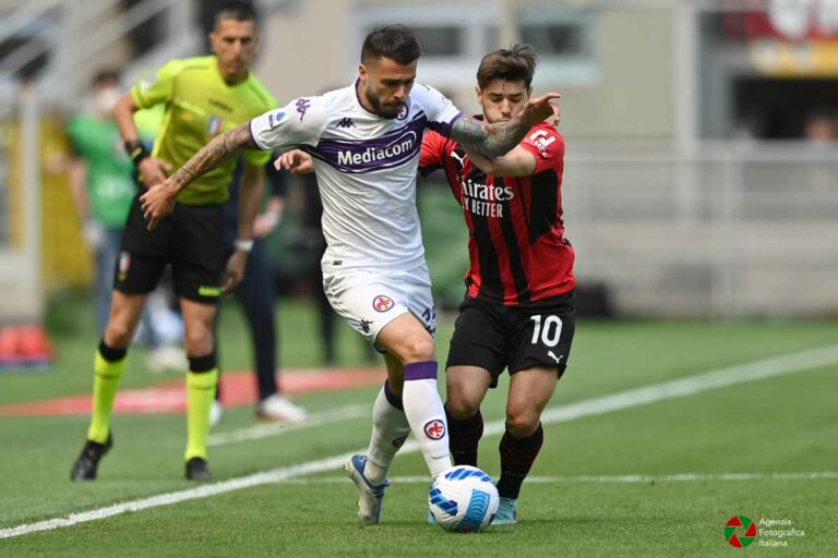 La Fiorentina cade anche col Milan