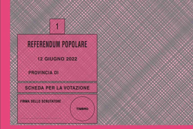 Qual è il quorum per il referendum abrogativo del 12 giugno 2022