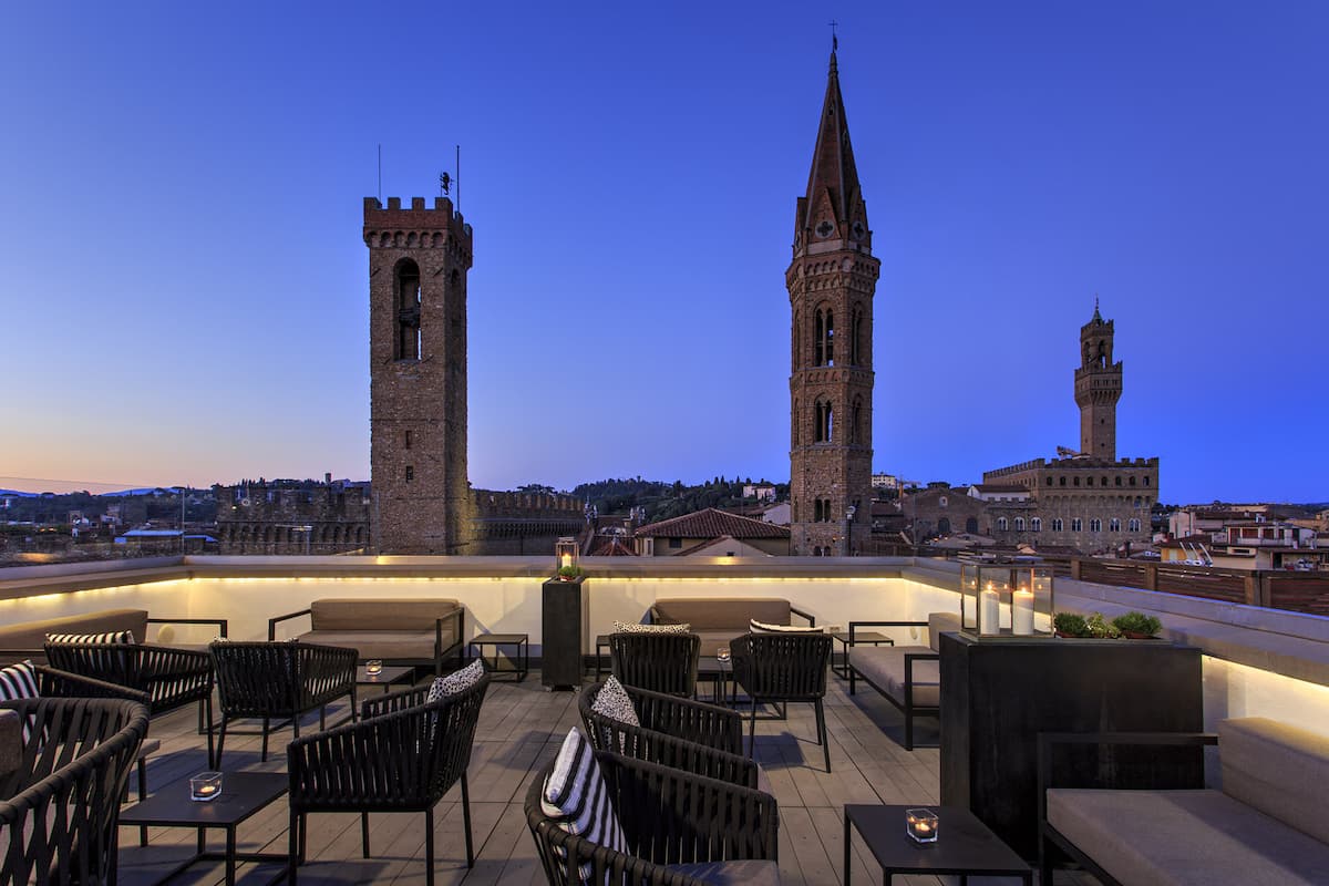 Grand Hotel Cavour firenze terrazza panoramica aperitivo