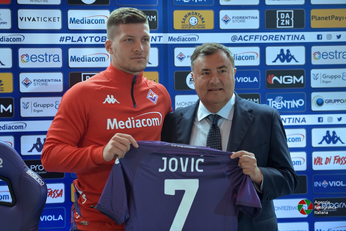 Jovic Fiorentina Barone